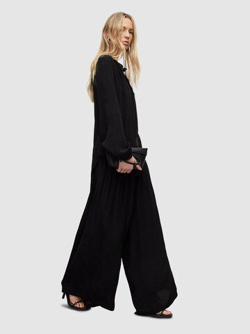 Wide leg Pantaloni cutați 'HEZZY' de la AllSaints pe negru: față