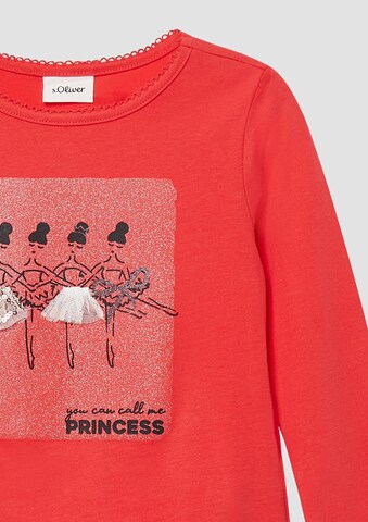 T-Shirt s.Oliver en rouge