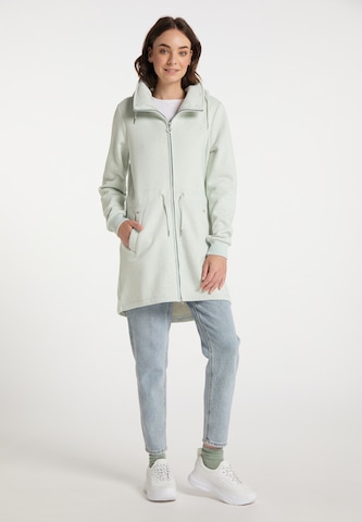 MYMO Zip-Up Hoodie in Green