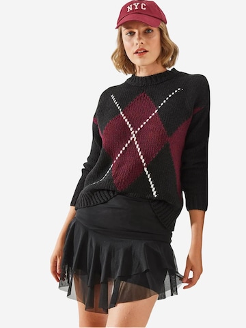 Pull-over 'Pullover' Bianco Lucci en mélange de couleurs