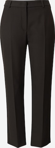 Weekend Max Mara Regular Pantalon 'PATATA' in Zwart: voorkant