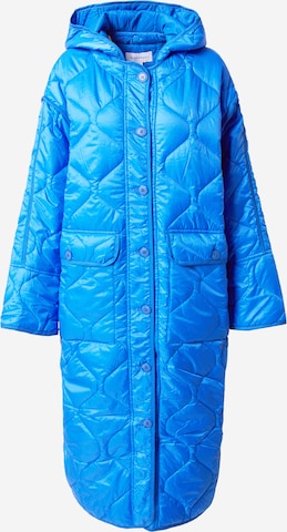 Manteau mi-saison Warehouse en bleu : devant