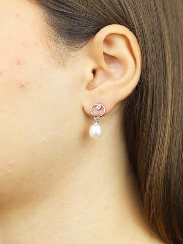 Boucles d'oreilles DIAMANT LETERNEL en argent