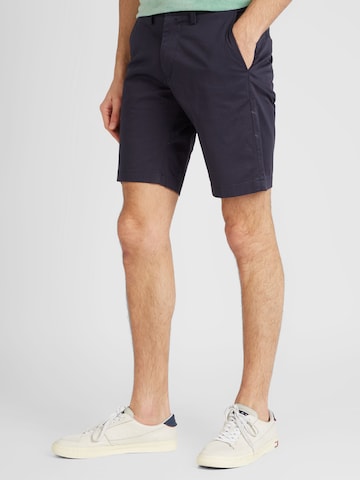 GANT Slimfit Chino nadrág - kék: elől