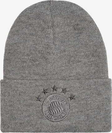 FC BAYERN MÜNCHEN Athletic Hat in Grey: front
