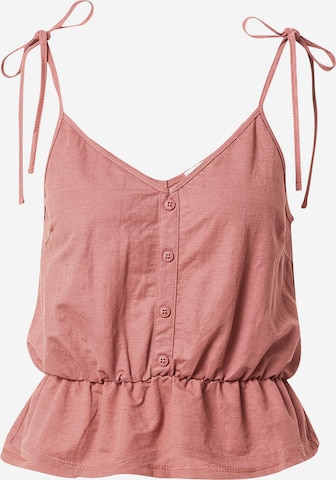 ABOUT YOU Top 'Flora' in Pink: front