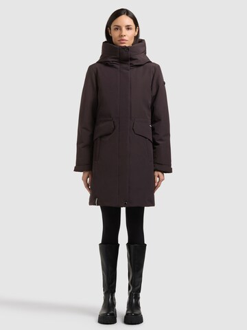 khujo Winterjacke in Lila