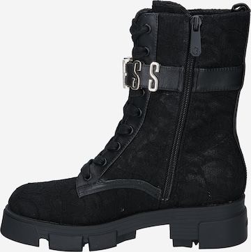 Bottines à lacets 'Madox' GUESS en noir