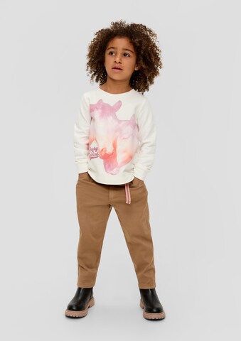 s.Oliver Sweatshirt in White