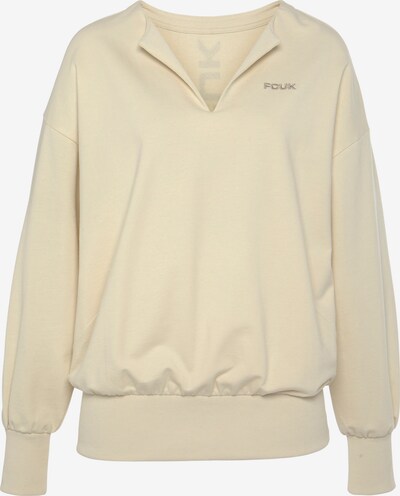 FCUK Sweatshirt in creme, Produktansicht