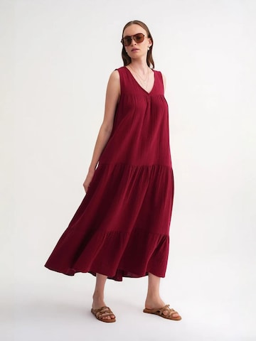 MixRay - Vestido em vermelho