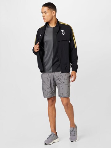 juoda ADIDAS SPORTSWEAR Sportinė striukė 'Juventus Condivo 22 Presentation'