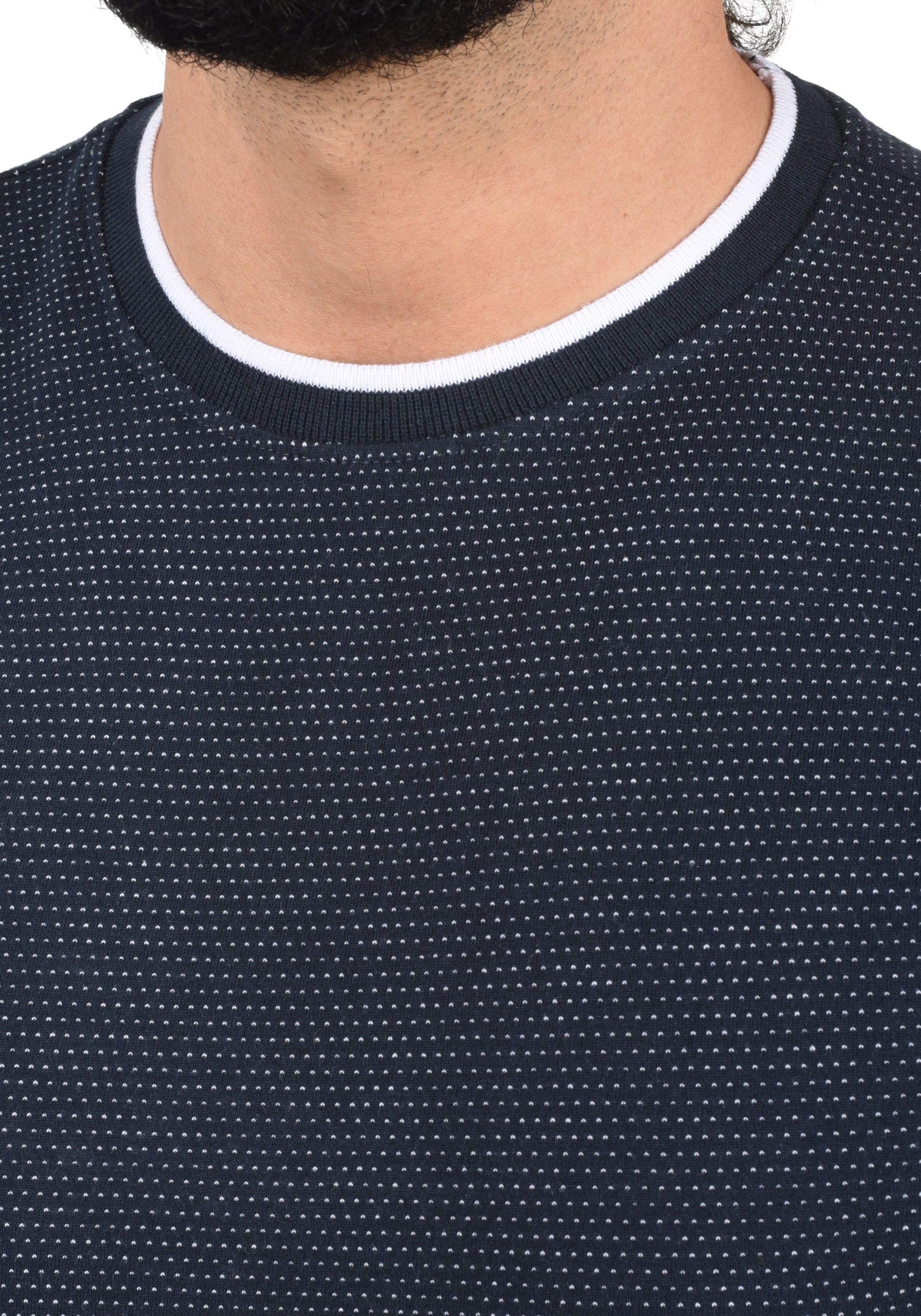 !Solid Shirt 'Saul' in Blau