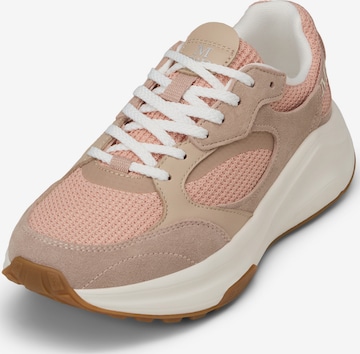 Baskets basses Marc O'Polo en rose : devant