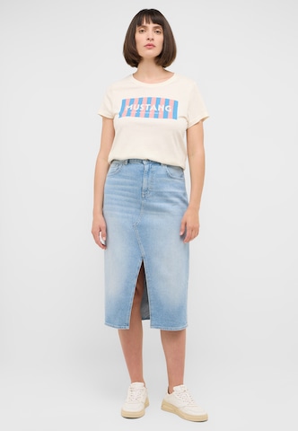 MUSTANG Sukňa - Modrá