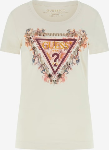 GUESS Shirt in Beige: front