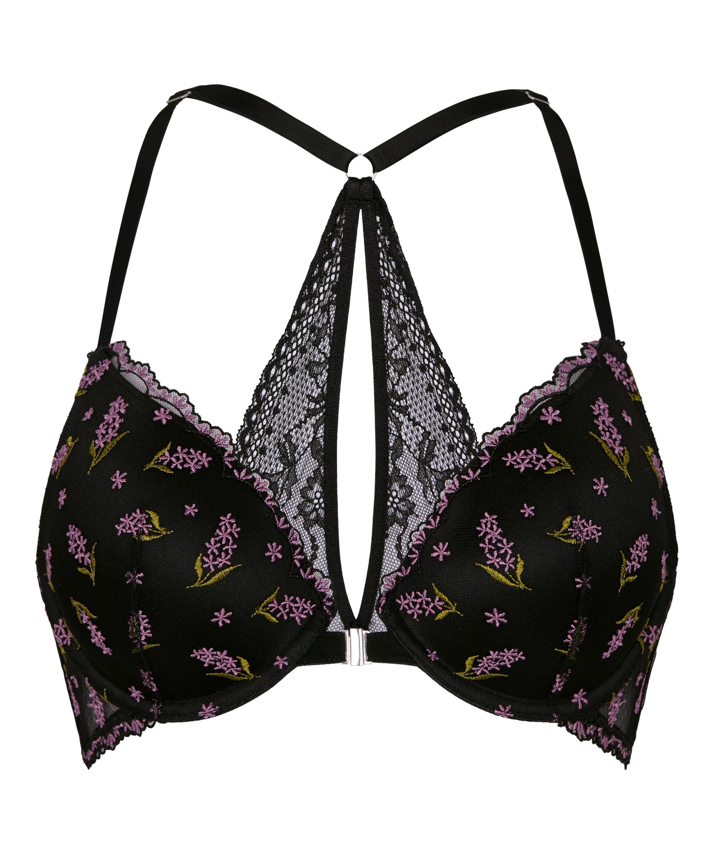 Push-up Soutien-gorge 'Iris' Hunkemöller en noir : devant