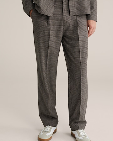 WE Fashion Loosefit Hose in Braun: Vorderseite