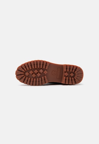 TIMBERLAND Боти с връзки в червено