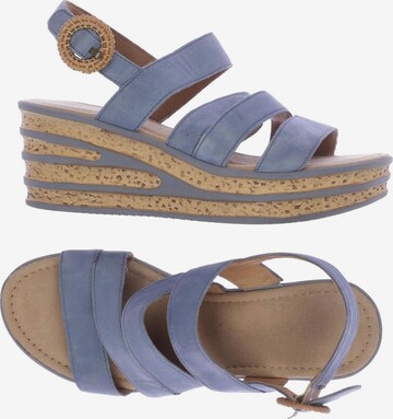 GABOR Sandals & High-Heeled Sandals in 38,5 in Blue: front