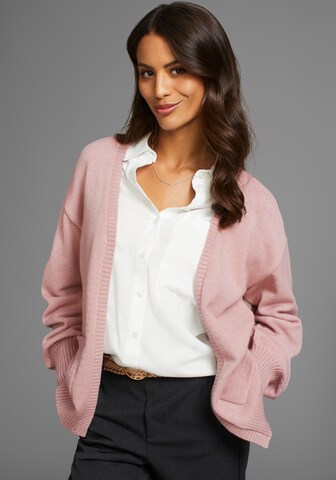 LAURA SCOTT Strickjacke in Pink: Vorderseite