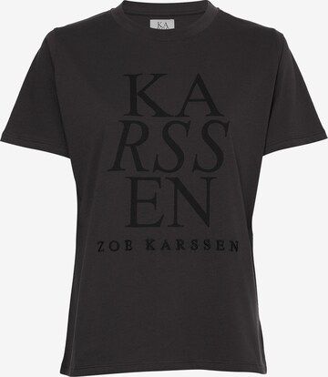 ZOE KARSSEN Shirt in Black: front