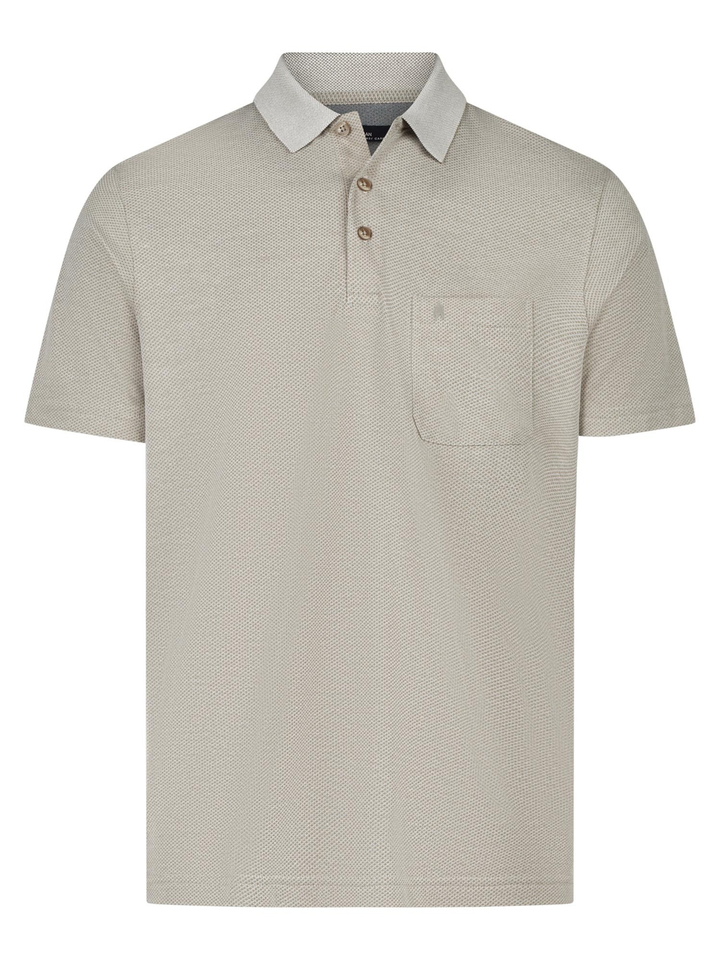 Ragman Shirt 'Basic'‌‌‌‌‌‌‌‌ in Beige: Vorderseite