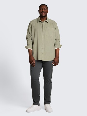 TOM TAILOR Men + Regular Fit Hemd in Grün