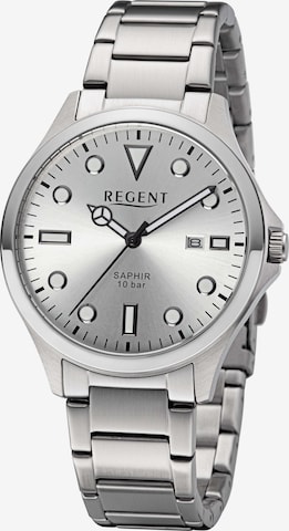 REGENT Analog Watch in Silver: front