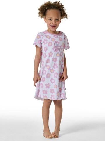 Chemise de nuit ' It's a Girls World ' SCHIESSER en blanc : devant
