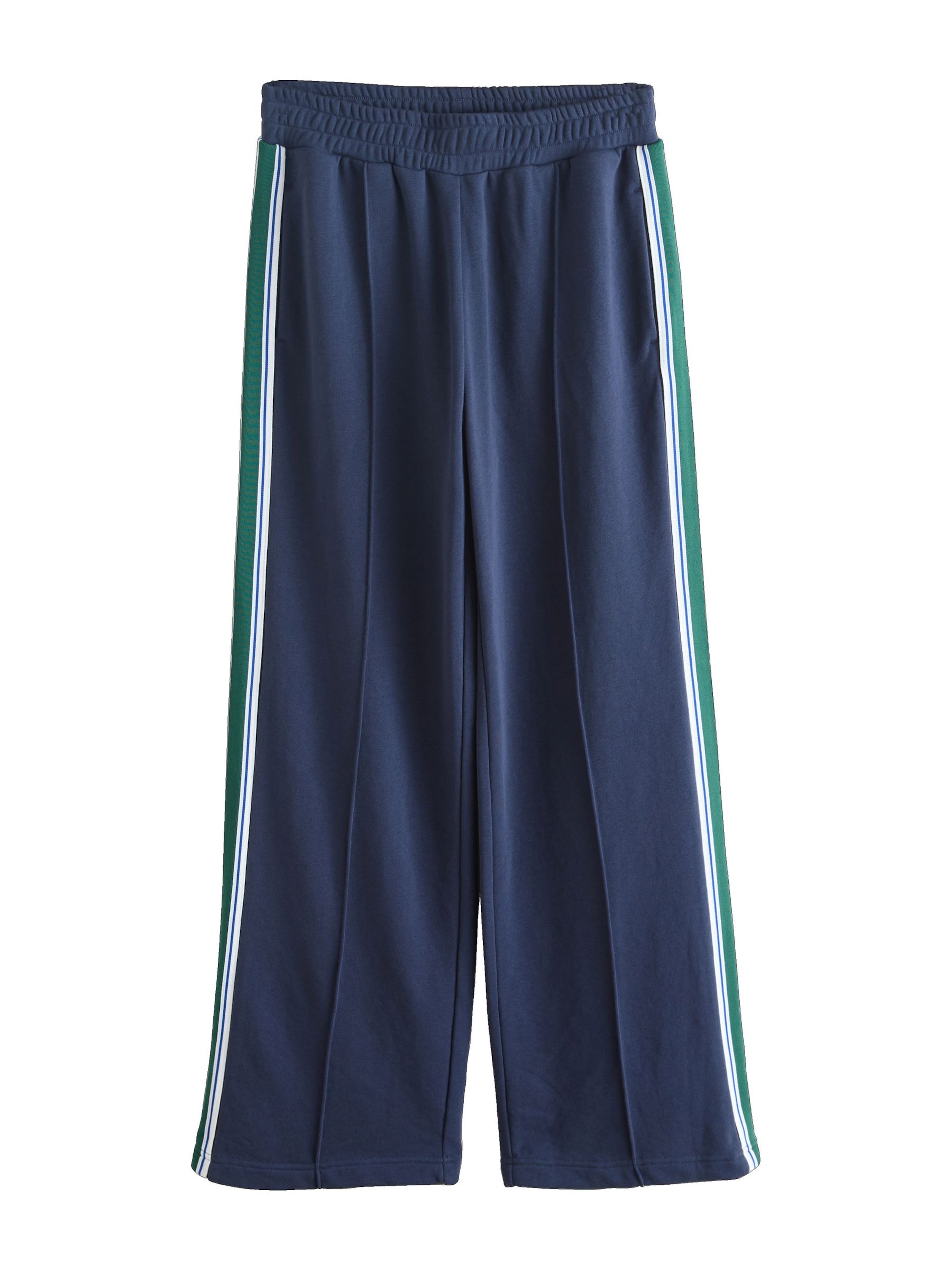 Wide leg Pantaloni de la Next pe albastru: față