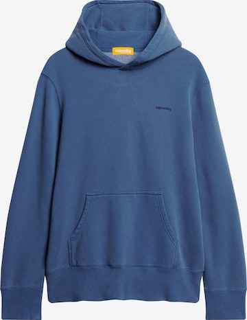 Sweat-shirt Superdry en bleu : devant