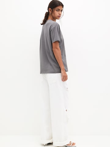 T-shirt Pull&Bear en gris