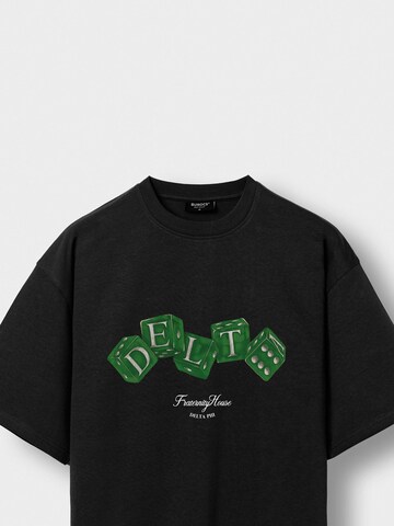 Burocs Shirt 'Oversized Dice' in Black