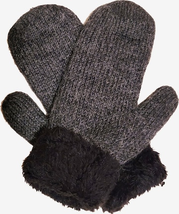 Posh Gear Mittens 'Guantiforaggio' in Grey: front