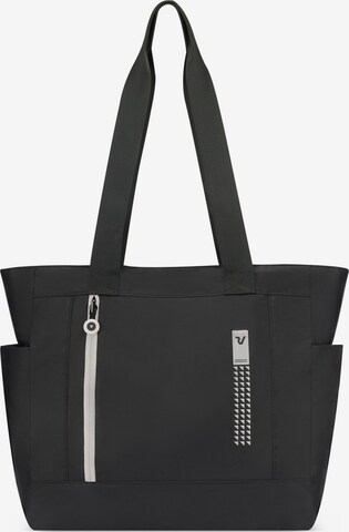 Shopper 'Compact Neon' di Roncato in nero: frontale