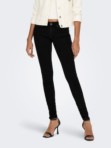 ONLY - Skinny Vaquero 'ONLCoral' en negro: frente