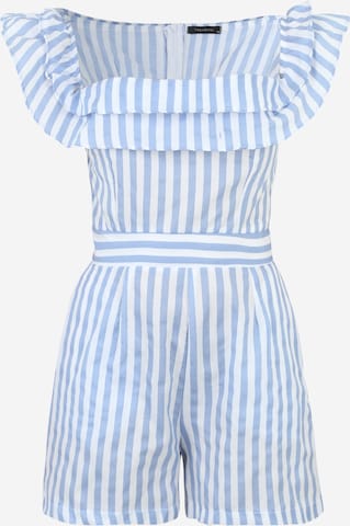 Trendyol Petite Jumpsuit in Blauw: voorkant