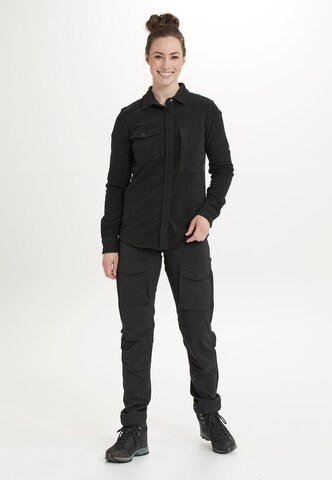 Whistler Athletic Fleece Jacket 'Noelle' in Black