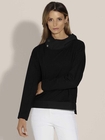 Sweat-shirt MADELEINE en noir : devant
