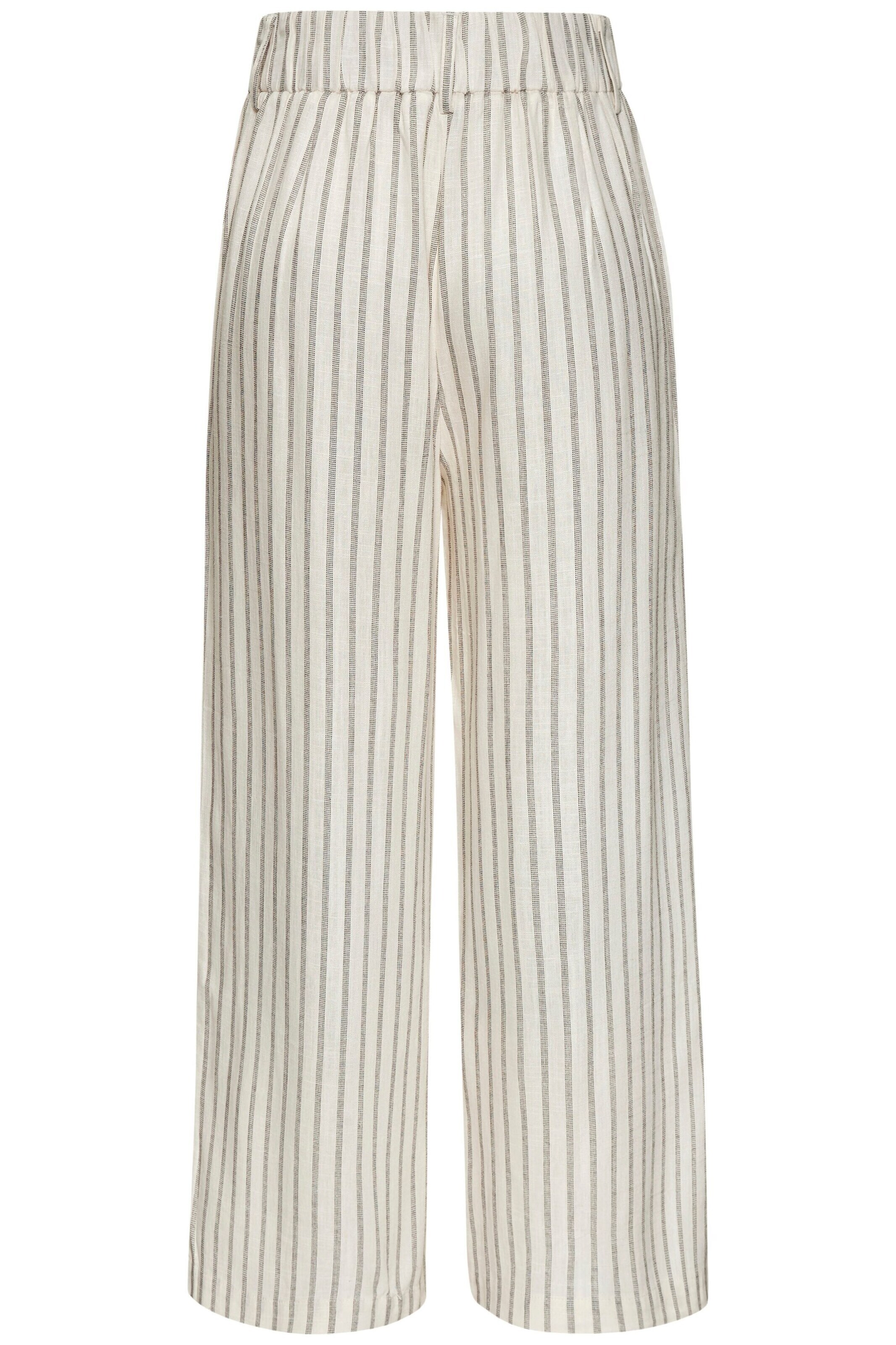 Wide Leg Pantalon à pince LASCANA en beige