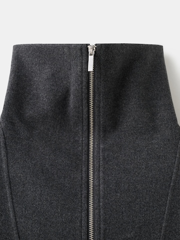 MANGO Sweatshirt 'CHILE' in Grey