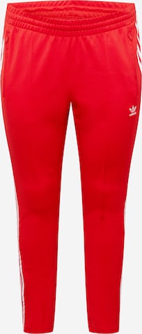 Pantaloni de la ADIDAS ORIGINALS pe roșu: față