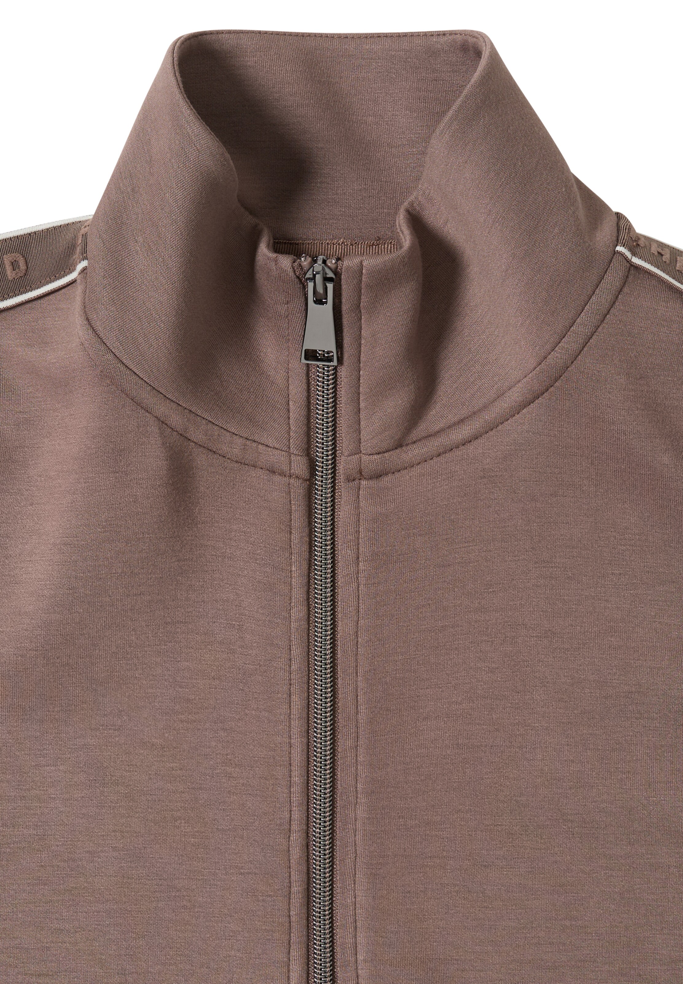 CECIL Zip-Up Hoodie in Beige