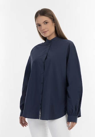 Camicia da donna di RISA in blu: frontale