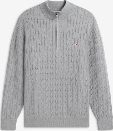 Tommy Hilfiger Big & Tall Свитер 'CLASSIC' в Серый: спереди