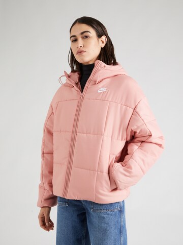 Nike Sportswear Zimska jakna 'ESSENTIALS' | roza barva: sprednja stran