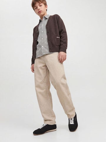 Barrel Pantaloni 'JPStevan' di Jack & Jones Junior in grigio