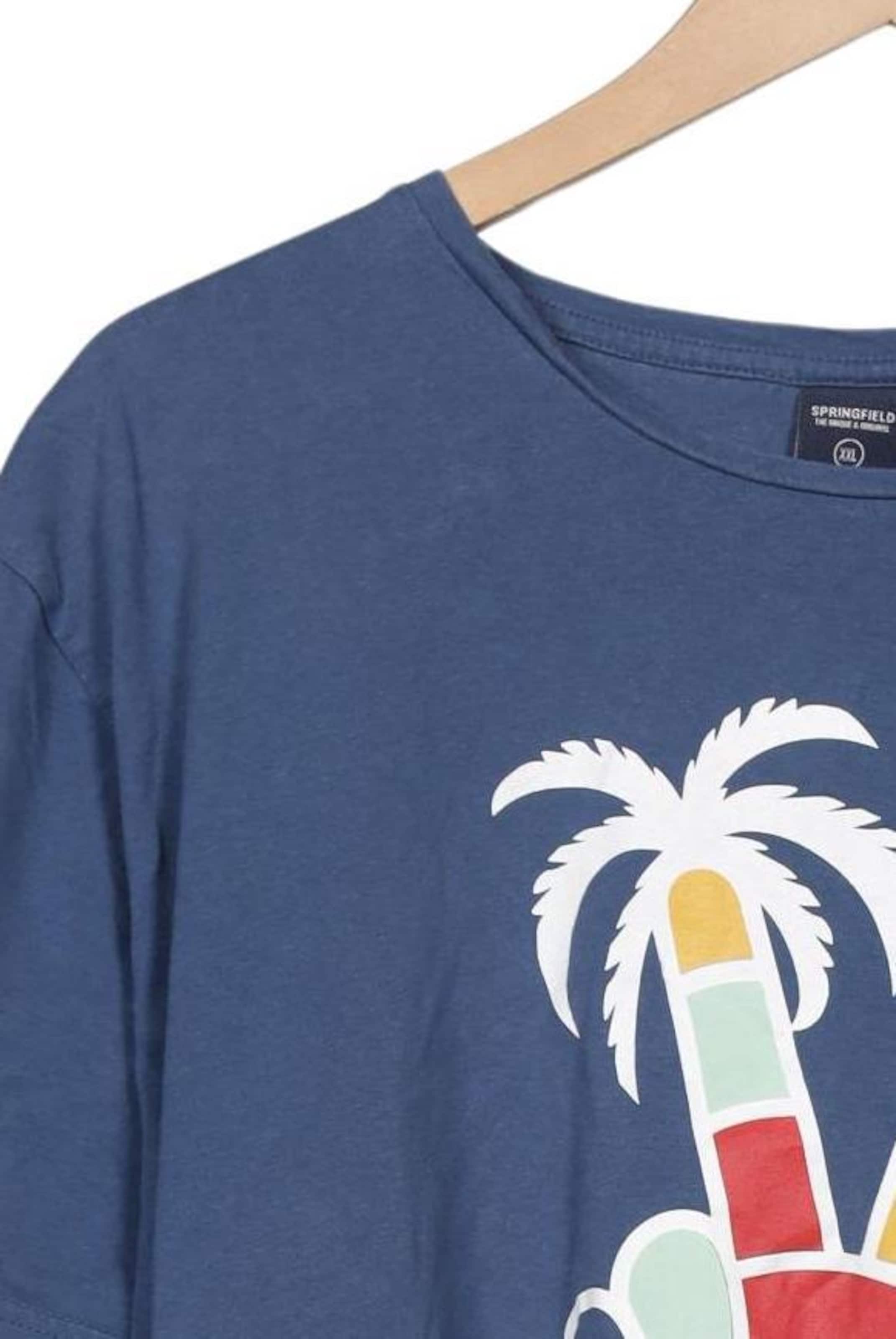 Springfield Shirt in XXL in Blue