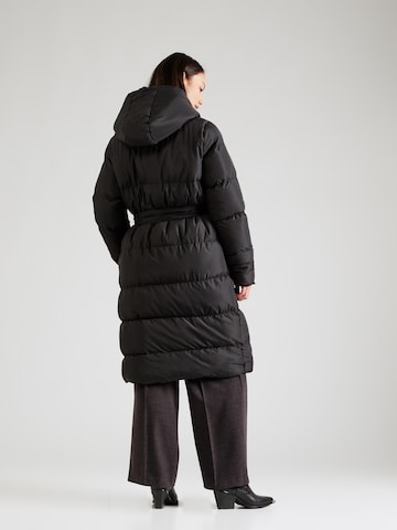 BRAVE SOUL Zimní kabát – černá